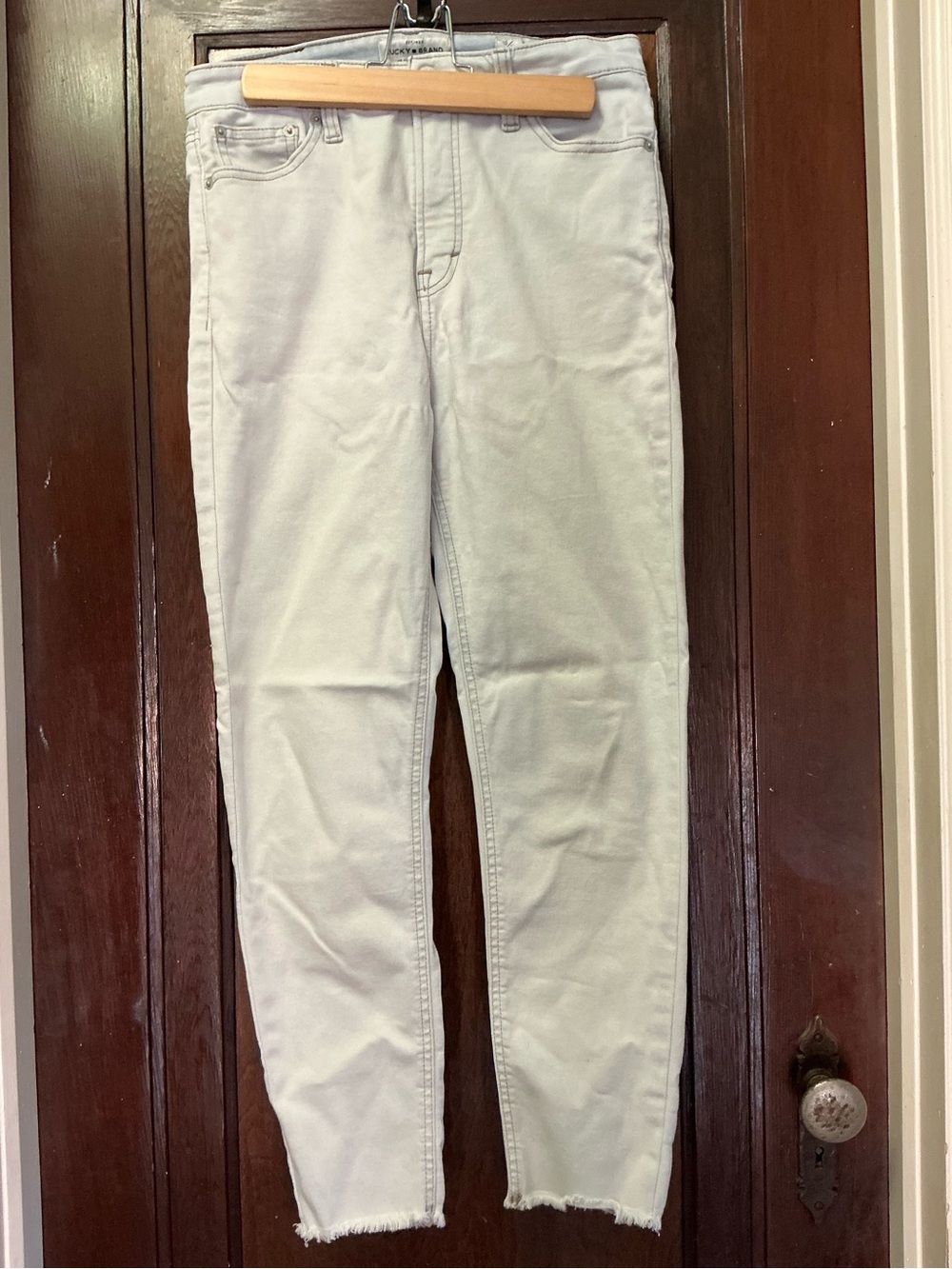 Lucky Brand Bridgette Skinny Jeans | Size 10/30 | Light | Mid-Rise Stretch Denim